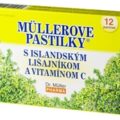 MÜLLEROVE PASTILKY S ISLAND. LIŠAJNÍKOM A VIT. C