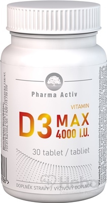 Pharma Activ Vitamin D3 MAX 4000 I.U.