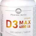Pharma Activ Vitamin D3 MAX 4000 I.U.