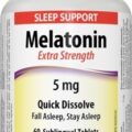 Webber Naturals Melatonin 5 mg