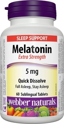 Webber Naturals Melatonin 5 mg