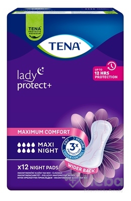 TENA Lady Protect+ Maxi Night