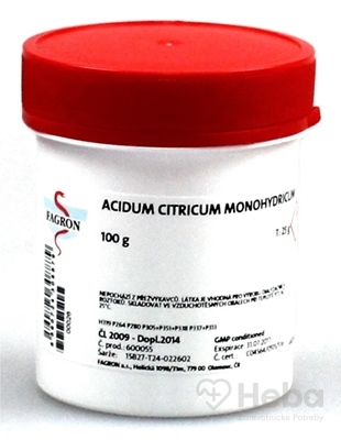 Acidum citricum monohydricum - FAGRON