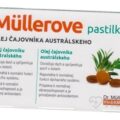 MÜLLEROVE pastilky OLEJ ČAJOVNÍKA AUSTRALSKEHO