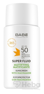 BABÉ SUPER FLUID OIL FREE SPF50