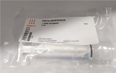 Pipeta dávkovacia 5 ml + adaptér SyrSpend - FAGRON