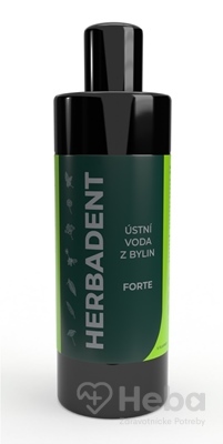 HERBADENT FORTE bylinná ÚSTNA VODA