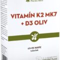 Pharma Activ Vitamín K2 MK7 + D3 OLIV