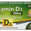 JutaVit Vitamín D3 2000 IU (50 µg) Oliva