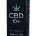CBD 10 % Konopný olej SALUTEM