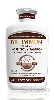 DR. IMMUN Kofeínový šampón