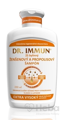 DR. IMMUN Ženšeňový a propolisový šampón