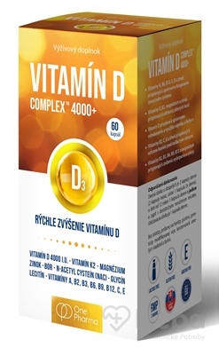 OnePharma VITAMÍN D Complex 4000+