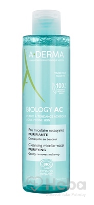 A-DERMA BIOLOGY AC Čistiaca micelárna voda