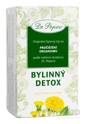 Dr. Popov Bylinný čaj BYLINNÝ DETOX