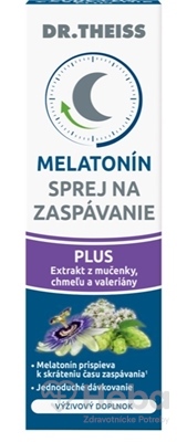 Dr.Theiss MELATONÍN SPREJ na zaspávanie PLUS