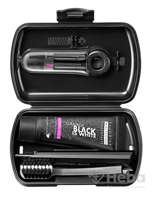 CURAPROX Travel set Black Is White