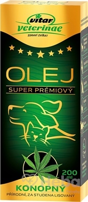 VITAR Veterinae KONOPNÝ OLEJ