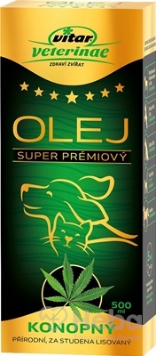 VITAR Veterinae KONOPNÝ OLEJ