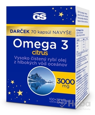 GS Omega 3 citrus darček 2023