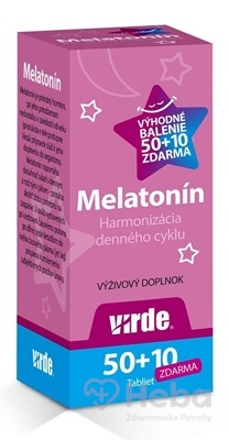 VIRDE Melatonín VÝHODNÉ BALENIE