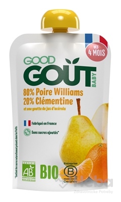 Good Gout BIO Hruška s klementínkou