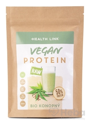 Health Link BIO RAW KONOPNÝ PROTEÍN 50%