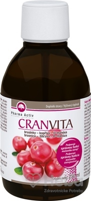 Pharma Activ CRANVITA Brusnica- Žihľava- D-manóza