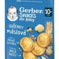 Gerber Snacks for Baby Maslové SUŠIENKY