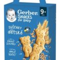 Gerber Snacks for Baby Detské SUŠIENKY