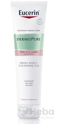 Eucerin DERMOPURE Exfoliačný čistiaci gél