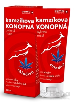 Cemio Kamzíkova konopná masť