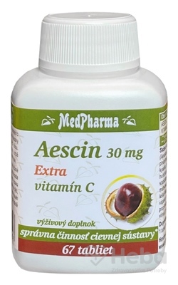 MedPharma Aescin 30 mg Extra vitamín C
