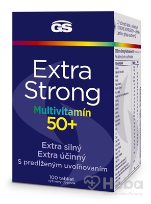 GS Extra Strong Multivitamín 50+