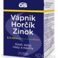 GS Vápnik, Horčík, Zinok