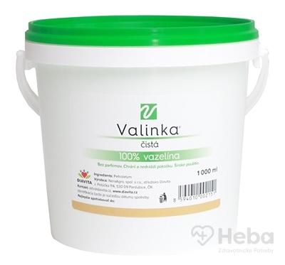 Valinka čistá 100% vazelína