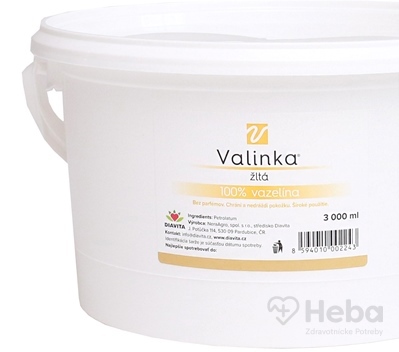 Valinka žltá vazelína