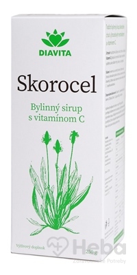 DIAVITA Skorocelový bylinný sirup