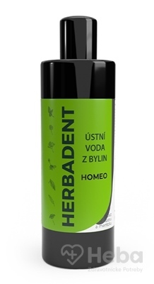 HERBADENT HOMEO ÚSTNA VODA z bylín