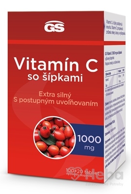 GS Vitamín C 1000 mg so šípkami
