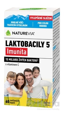 NATUREVIA LAKTOBACILY "5" Imunita