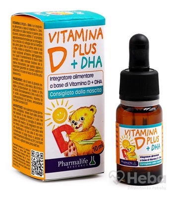 Pharmalife VITAMÍN D PLUS DHA