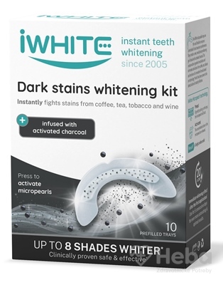 iWHITE DARK STAINS Sada na bielenie zubov