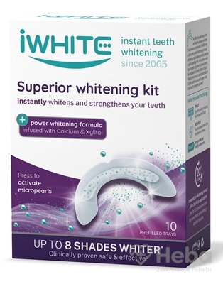 iWHITE SUPERIOR Sada na bielenie zubov