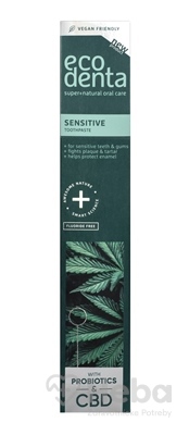 EcoDenta SENSITIVE with Probiotics&CBD