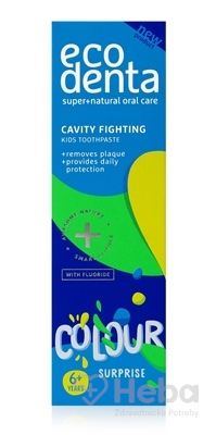 EcoDenta KIDS CAVITY FIGHTING COLOUR surprise