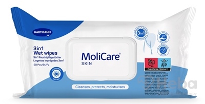 MoliCare SKIN Wet wipes 3v1