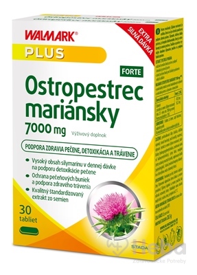 WALMARK Ostropestrec mariánsky 7000 mg FORTE