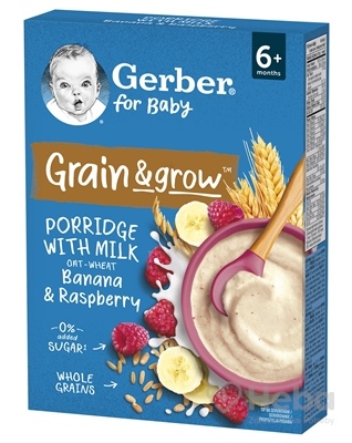 Gerber for Baby Mliečna KAŠA Pšenično-ovsená