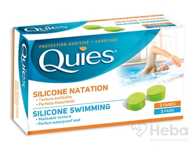 Quies Silikónové chrániče sluchu MAXI